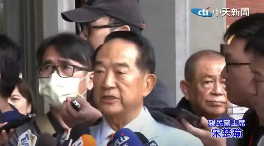影/批「帶領國民黨的大哥」連藍軍都沒整合！宋楚瑜：怎麼跟其他政黨合作