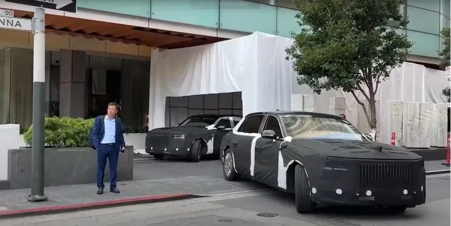 影/APEC峰會習拜會將登場　5輛偽裝禮車現身　下塌飯店維安趨嚴