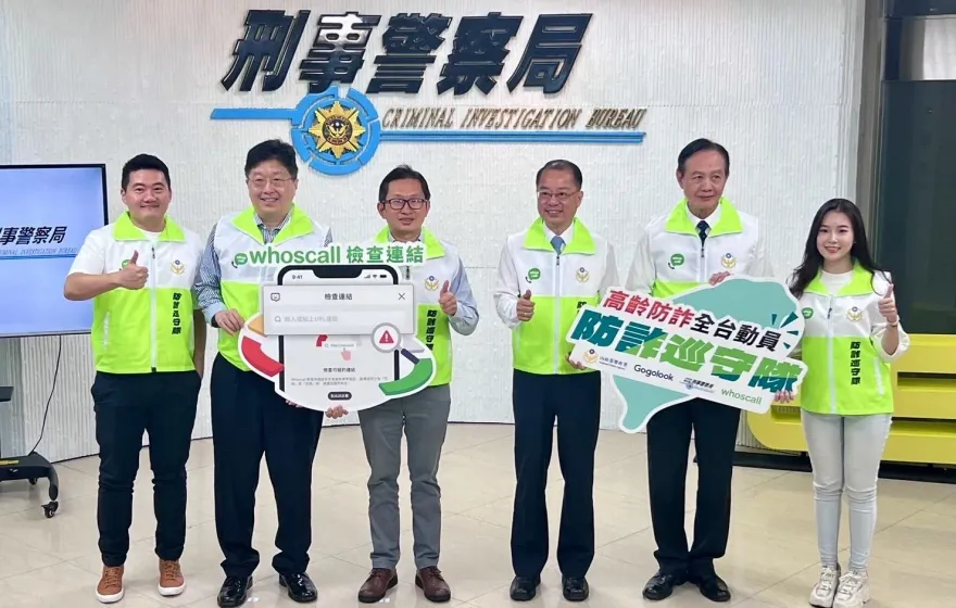 長者別再被騙！警政署結合企業拍防詐影片　最美里長陳紫渝來了
