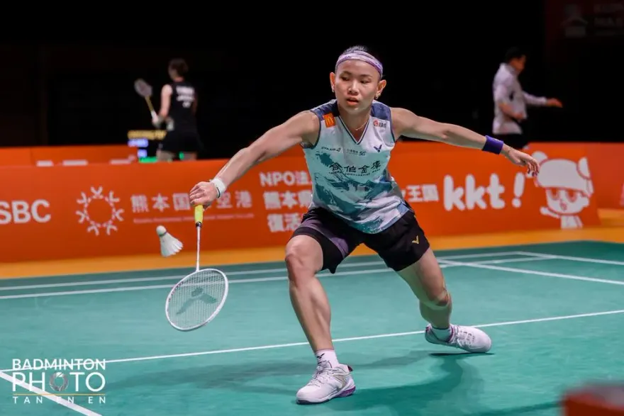 快訊/戴資穎決勝局疑因膝蓋不適突退賽　日本大師賽無緣4強