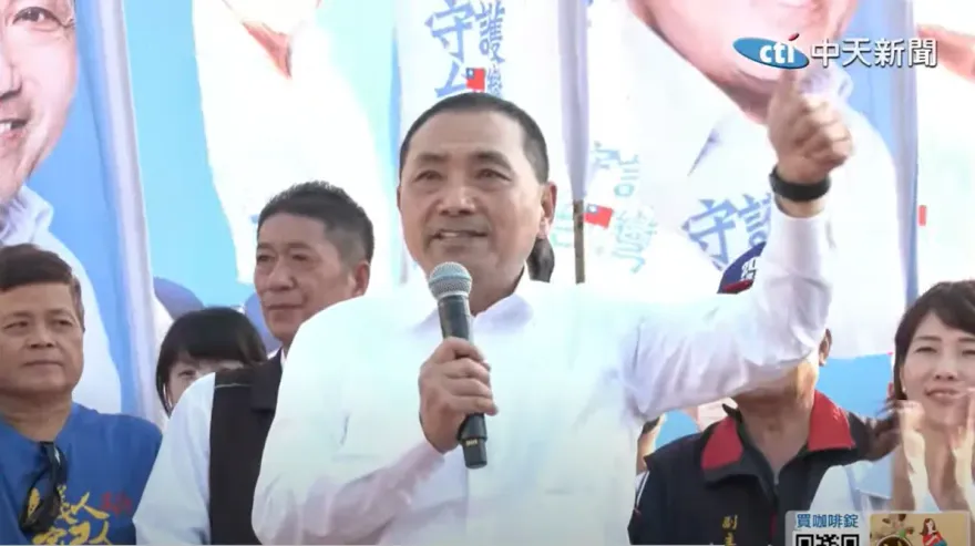 侯友宜致詞到一半…79歲後援會長突暈倒！事發經過曝光
