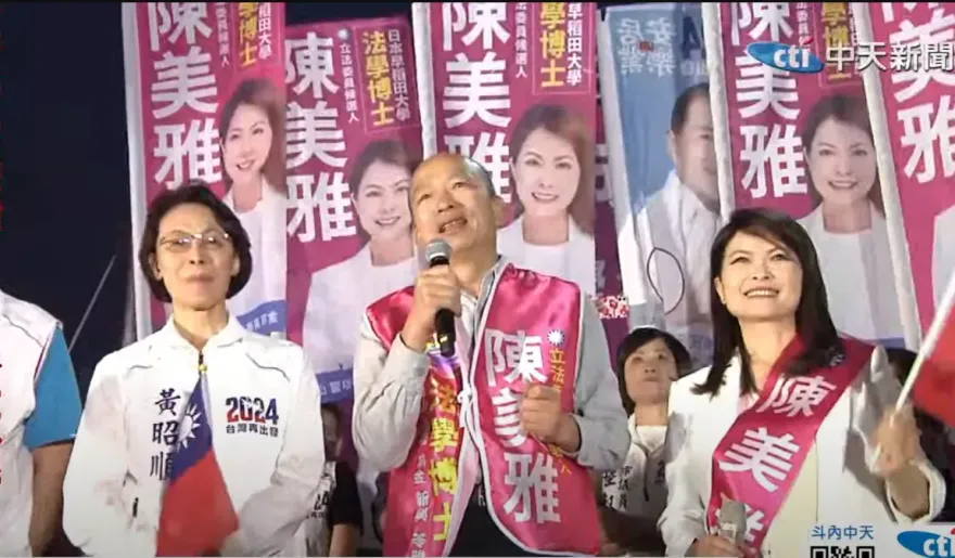 影/不分區首席發威！韓國瑜返高雄飆金句：一不偷、二不搶、打造光榮國民黨