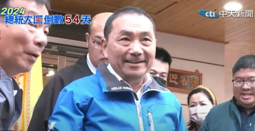 快訊/侯友宜24日宣布副手！　11:45中選會登記參選