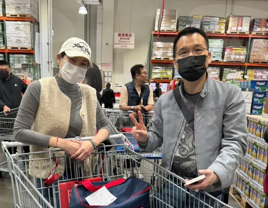 獨/好市多黑5首位「鑽石買家」現身！贈母禮物　型男：明天換大顆的