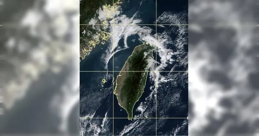 「愛心雲圖」籠罩台灣！鄭明典曝成因　網讚嘆：一塊綠翡翠
