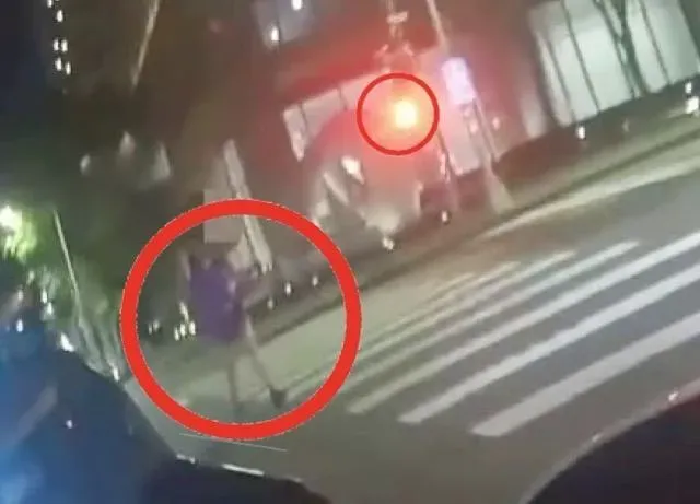 影/還原現場片！她闖紅燈被警攔控「遭過肩摔」　警公布執法全程影像