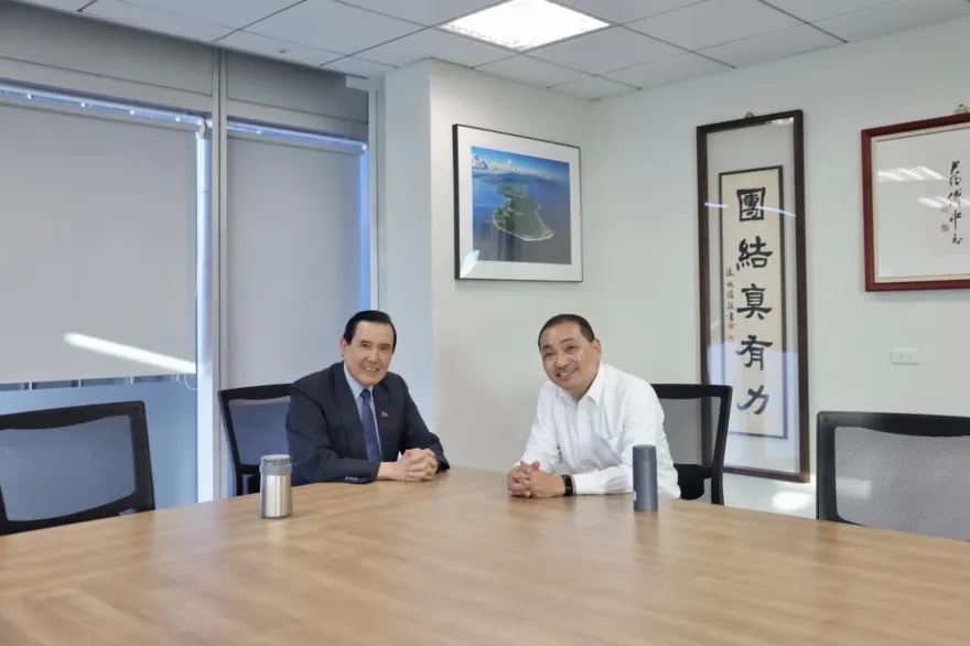 影/藍白合歷史時刻即將到來！　侯友宜：馬英九將做見證人