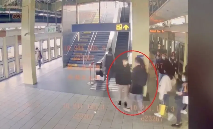 影/2男捷運站內踩腳推擠當擂台　互控強制罪判決出爐
