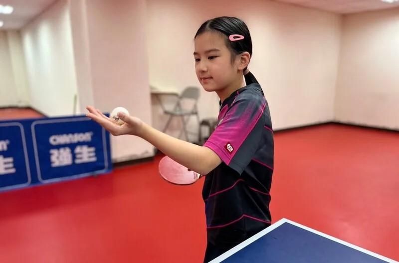 11歲小將李任悅穩坐桌球U11世界第一　目標闖奧運奪金