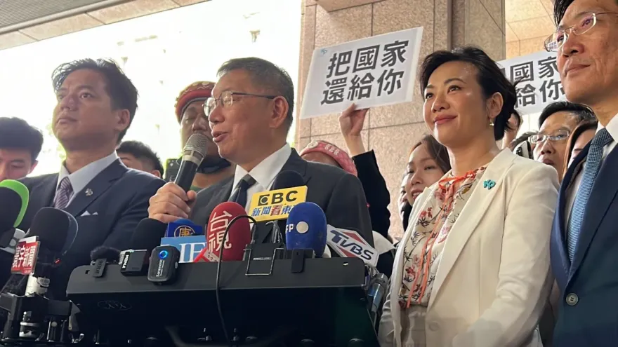 吳欣盈搭檔柯文哲迎慶祝行情！新光金買盤爆量股價一度「飆破季線」