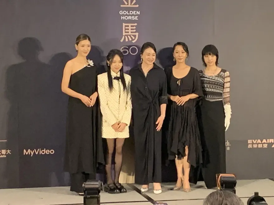 金馬60/準影后合體！陸小芬喊「我和阮經天滿登對」　林品彤見偶像超榮幸
