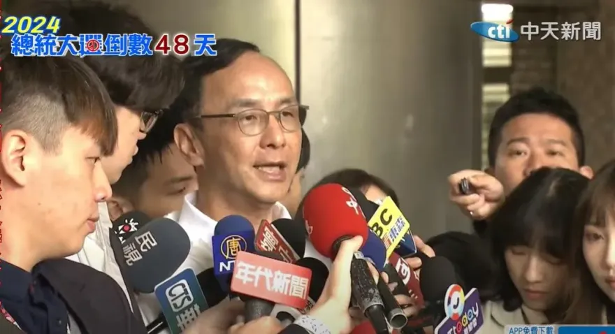 影/建議侯友宜念出柯文哲簡訊？朱立倫：受辱後必要的澄清動作