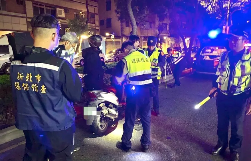 聯手環保局取締改裝噪音車　樹林警今年取締無照駕駛2千多件