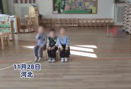 擔憂到校被傳染「肺炎黴漿菌」　河北幼兒園3萌娃獨坐「空蕩蕩教室」