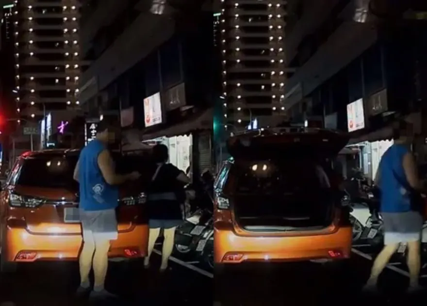 影/休旅車違規臨停卸貨　駕駛「肉身擋車牌」慘吃2罰單