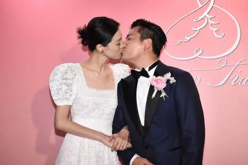 張艾嘉獨子王令塵娶超模！擁抱辣妻游天翼婚紗照曝光