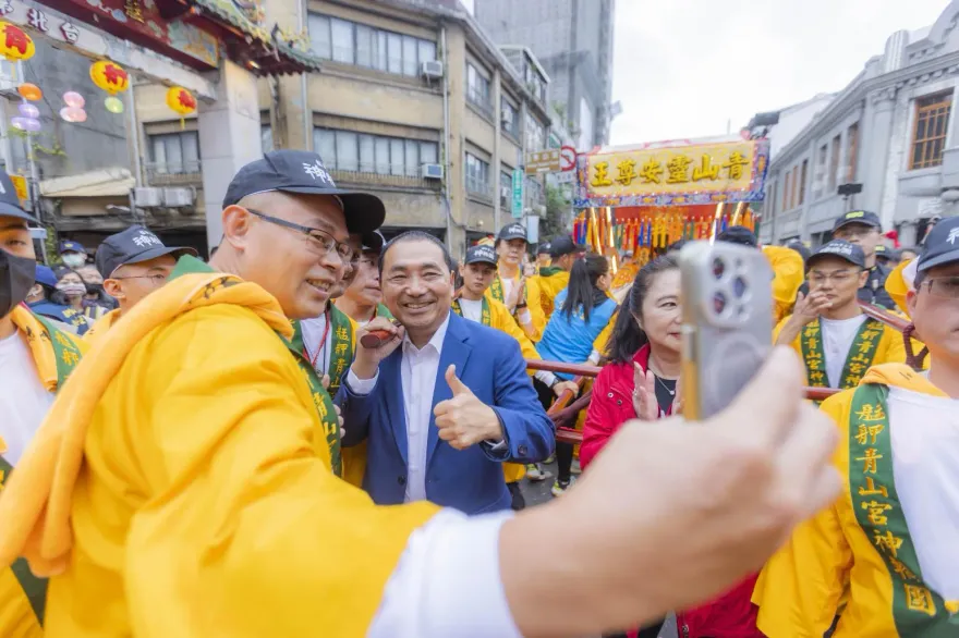 蔡英文不接受被批貪腐　侯友宜競辦：包庇特權貪污