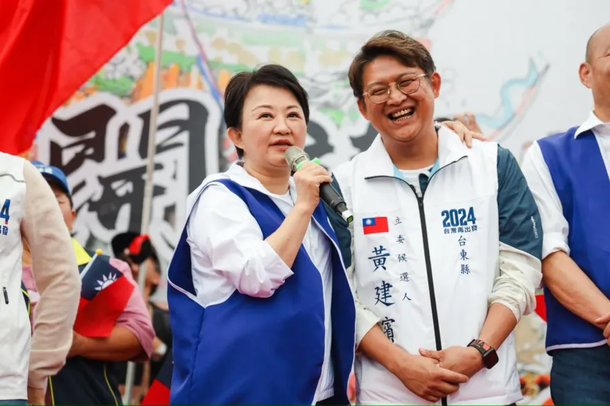 趕了半個台灣！盧秀燕台東輔選展現高人氣