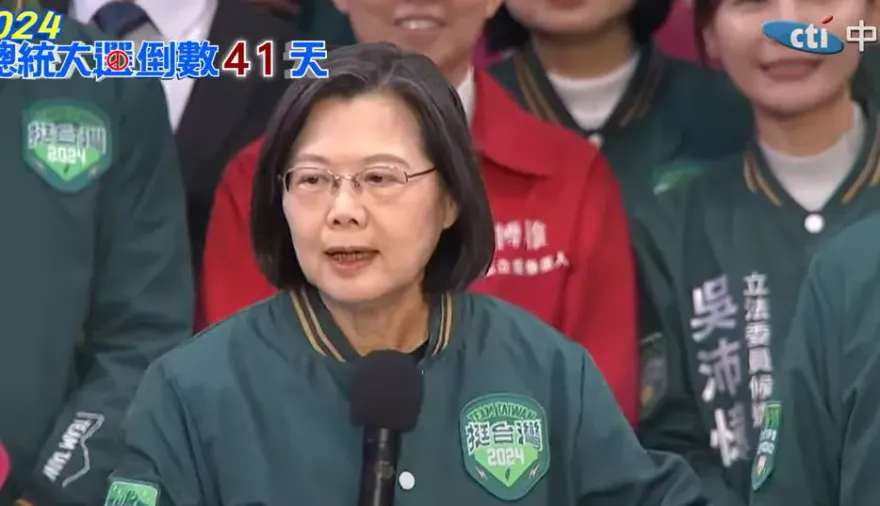 蔡英文台中輔選　台電竟臨時取消施工