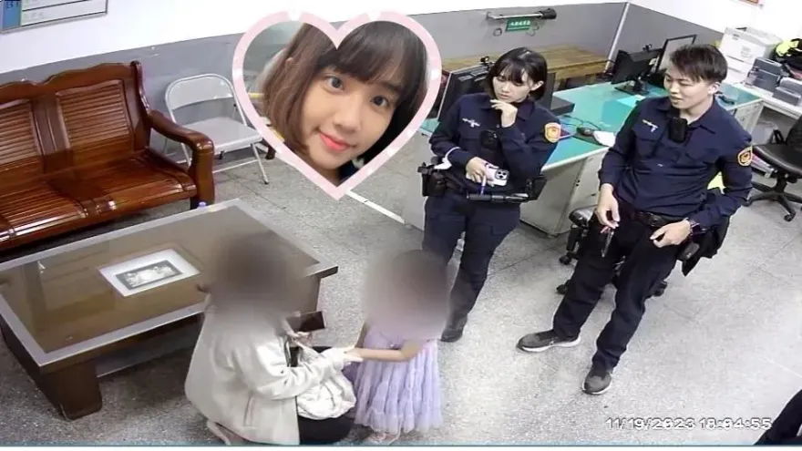 影/三峽22歲正妹警用「谷歌街景」幫小妹妹找到家　英語能力也超強