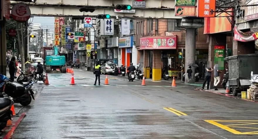 快訊/新北汐止福德一路瓦斯外洩　警消封鎖現場