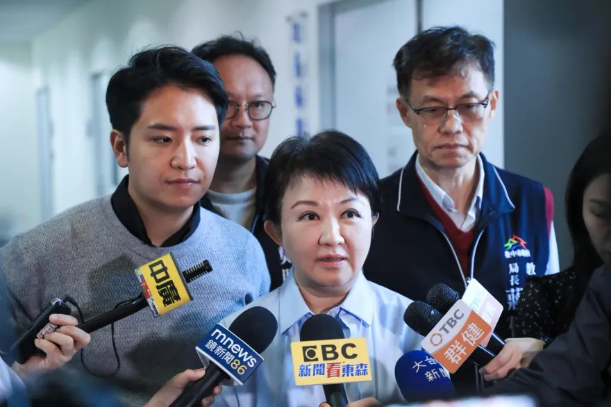 藍營「最強姐弟」互換主場！盧秀燕台北站台   蔣萬安台中輔選