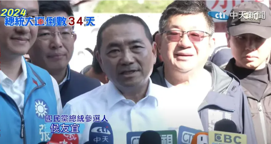 影/「正港土雞不賣台」搶中間選民票？侯友宜掛保證：一輩子用性命顧台灣