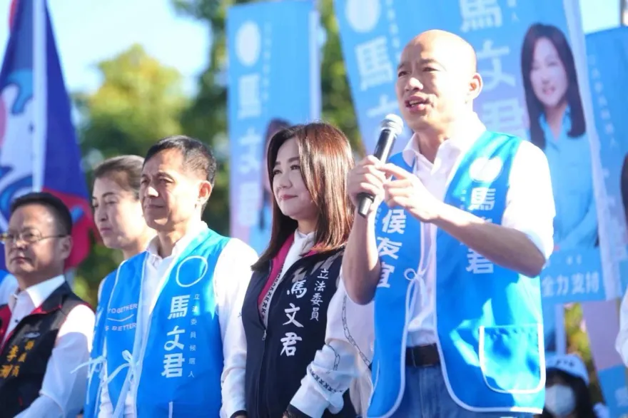 感謝韓國瑜力挺　馬文君喊：期待與「韓院長」在立院並肩作戰