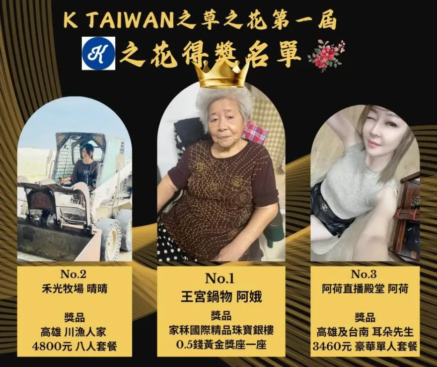 店花爭霸！85歲嬤「打趴一票年輕妹」奪冠　吸3.5萬票獲金牌