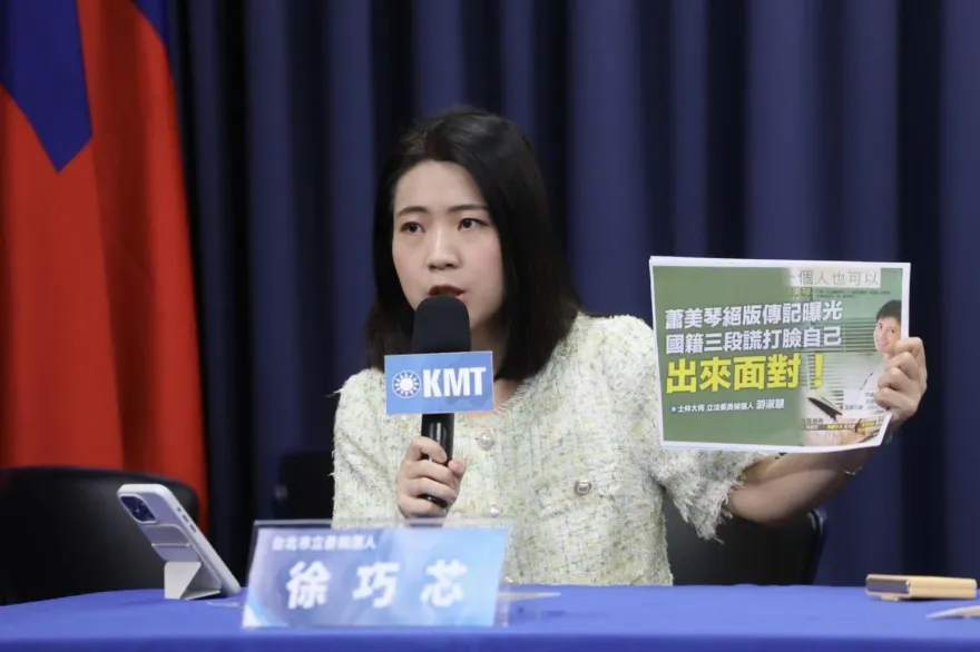 自爆被賴清德點名想「封口」　徐巧芯回嗆：愈這樣做我就愈要講