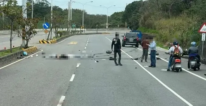 快訊/台1線西湖段雙亡車禍！19歲雙載男女對撞酒駕男　機車粉碎剩骨架