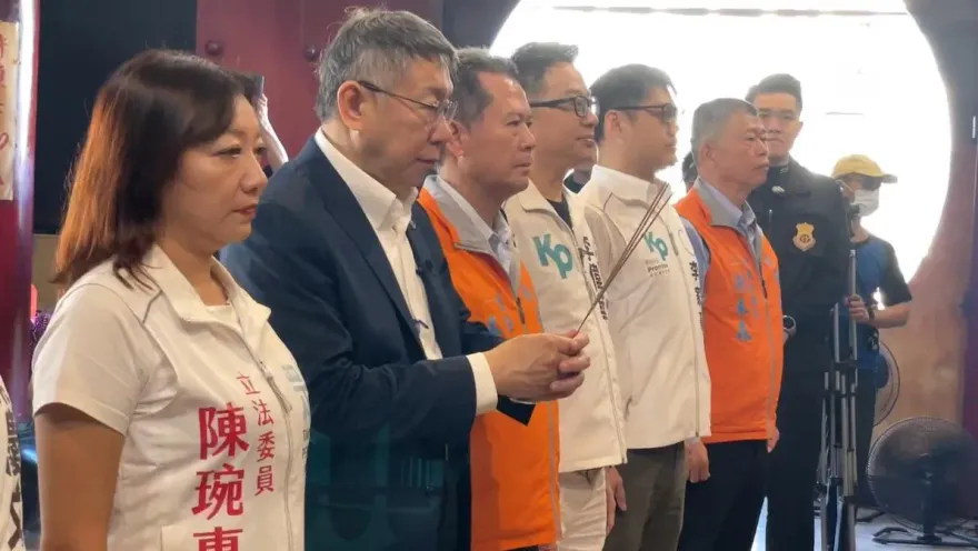 影/遭陳定南長子反嗆「變色龍」！柯文哲這樣回應