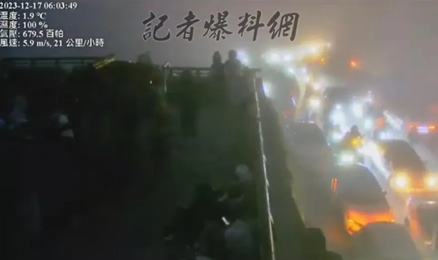 影/超失望！逾千人夜奔武嶺追雪　只等到「結冰水」氣象署解釋了