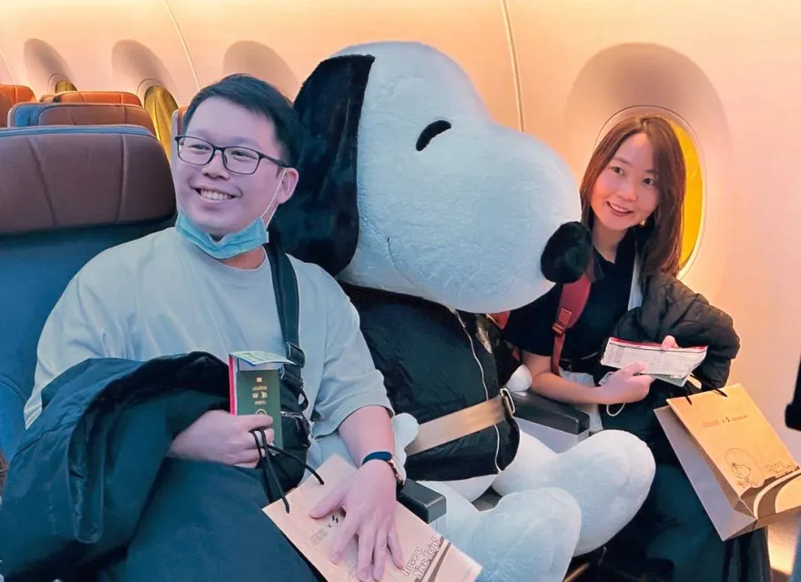 星宇航空首航舊金山SNOOPY機上相伴　張國煒：明年8月開航西雅圖