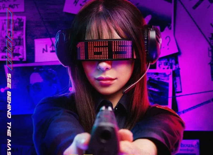 李多慧化身未來女阿sir　跟桃園警組隊反詐　男粉嗨喊「送我進監獄吧」