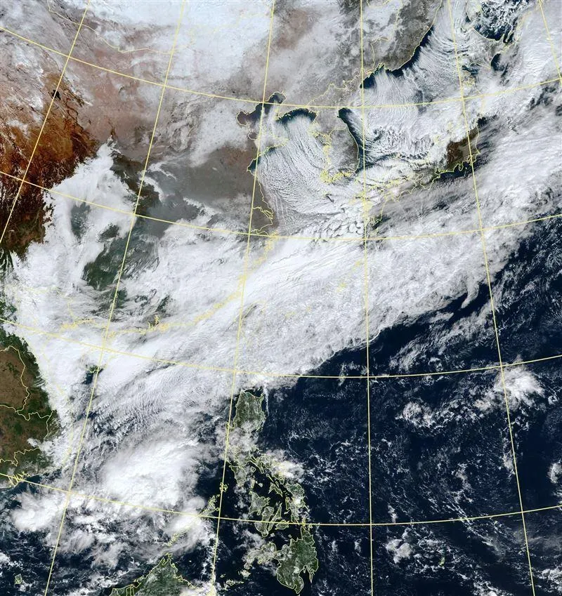 快訊/地表被冰封住了！「一張圖」曝：這波寒流真的非常強　低溫探7度