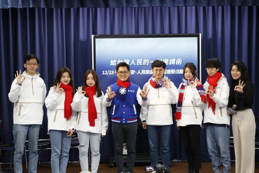 影/侯康配23日凱道造勢秀肌肉！　國民黨號召支持者：向民進黨發出怒吼
