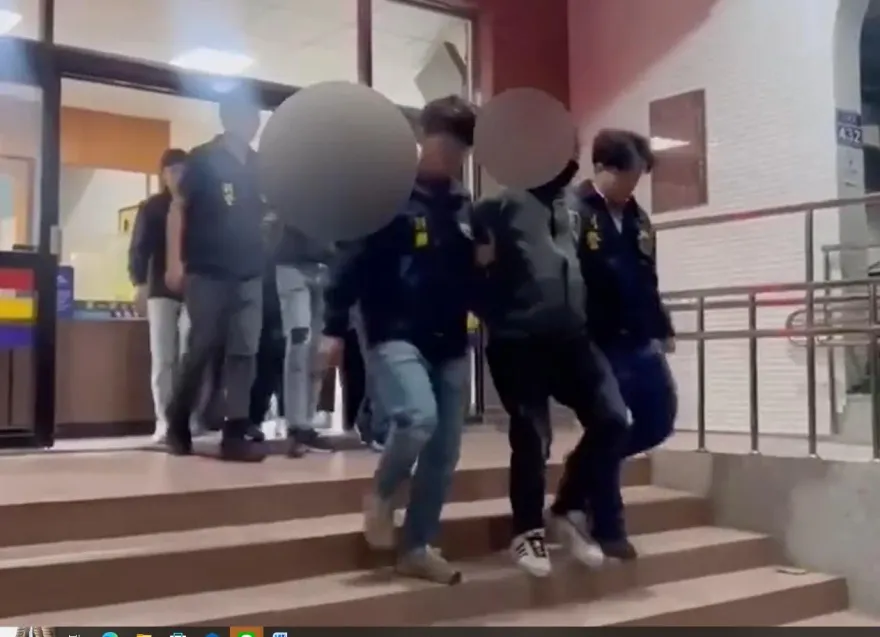 影/逮到了！新竹市街頭暗夜槍戰　警逮6嫌起出3把鎮暴槍