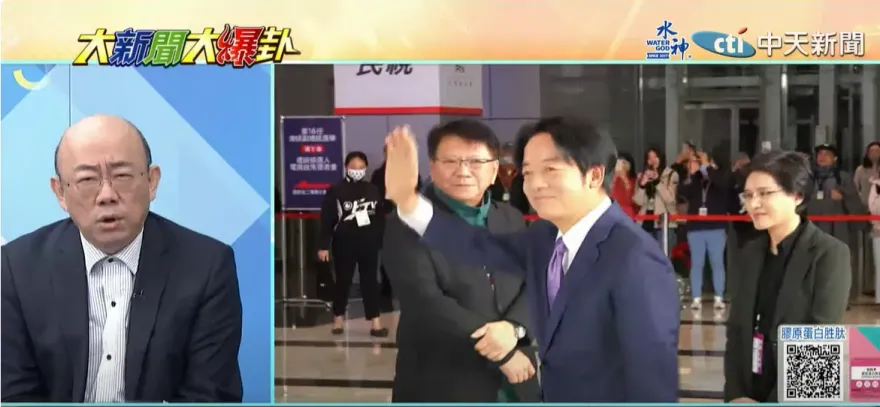 影/賴清德政見會原形畢露！毫無政績只會抹紅　郭正亮批「卑劣」：台獨膽小鬼