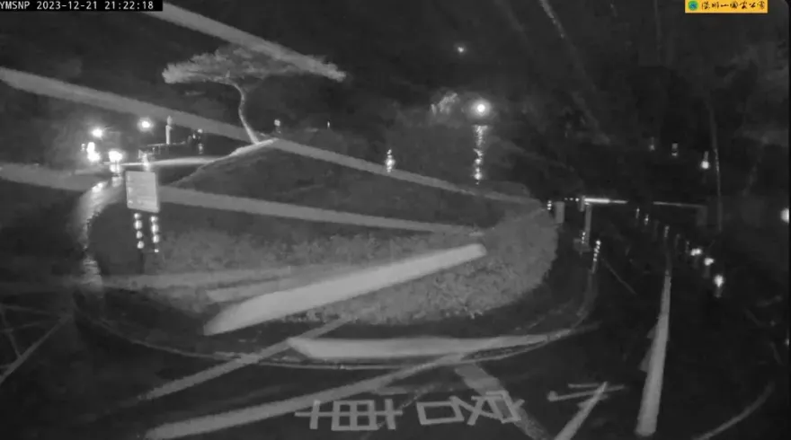 影/跌破10度！陽明山二子坪「疑似飄雪」　即時影像曝光