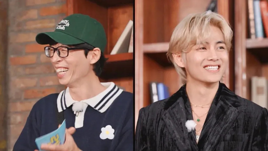 BTS V作客《Running Man》！瞳孔震動直盯池錫辰原因超害羞