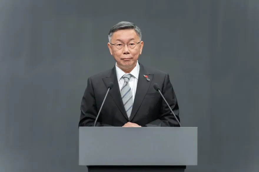 影/柯文哲提少子化、高齡化政見：問題不解決「台灣會自己滅亡」