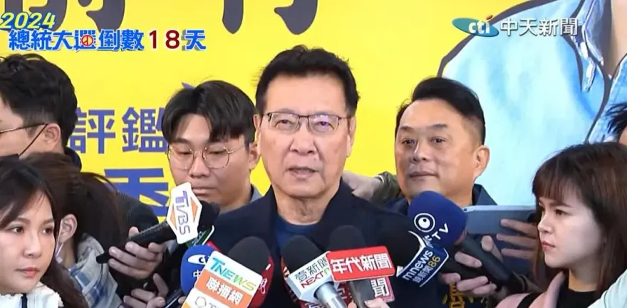 周典論在選前遭收押禁見　趙少康批奧步：檢警此舉藏有2目的