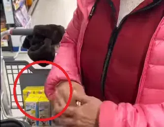 全聯賴皮獸！他購物籃飲料被搶　大媽嗆：年輕人不要這麼貪心