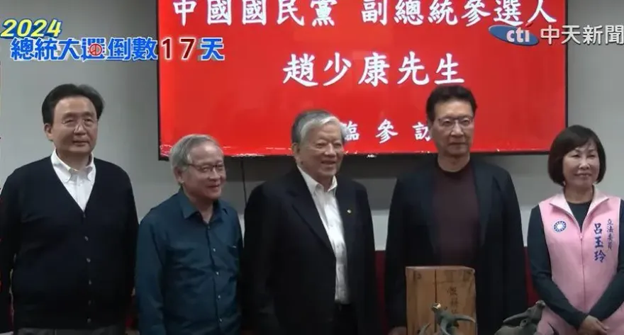 拜訪義美總經理高志明親自接待挖綠營樁腳？趙少康：我們是大學同學