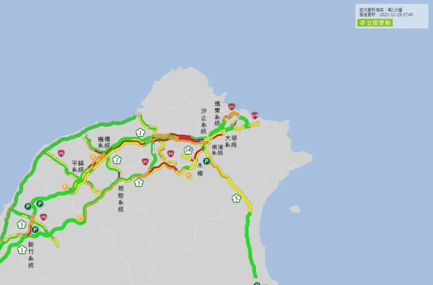 連假首波壅塞車流！紫爆路段曝　高公局建議：明日「這時段」出發能避車潮