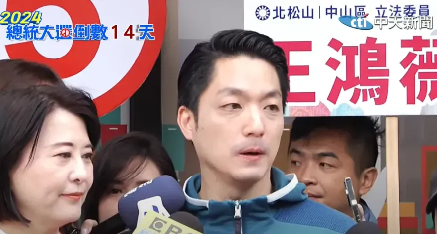 影/ 暖男PK師奶殺手？陳其邁台北助選較勁　蔣萬安大笑歡迎：我是超級奶爸