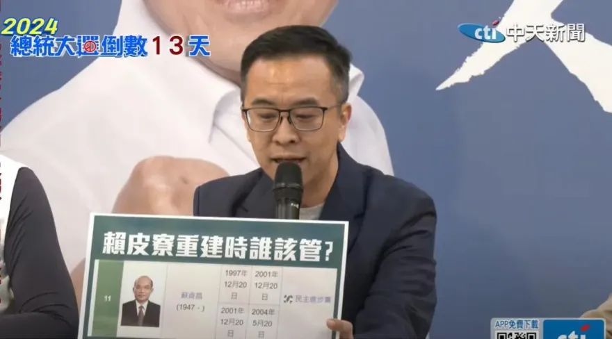 影/賴清德護賴皮寮嗆侯友宜「臭到蘇貞昌」？黃子哲曝尷尬真相