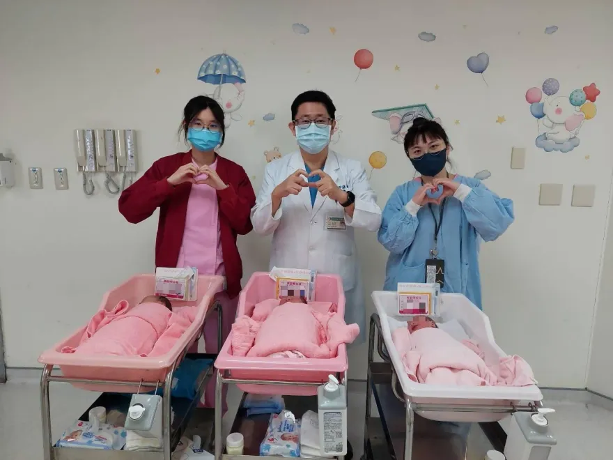 2024喜氣不斷！苗栗大千醫院上午喜迎3女嬰　下午預計再添1女