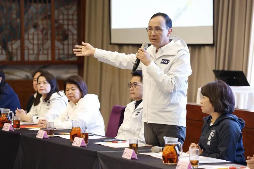 國民黨行動中常會在嘉義舉辦　朱立倫喊話：400年來首次嘉義要出總統了